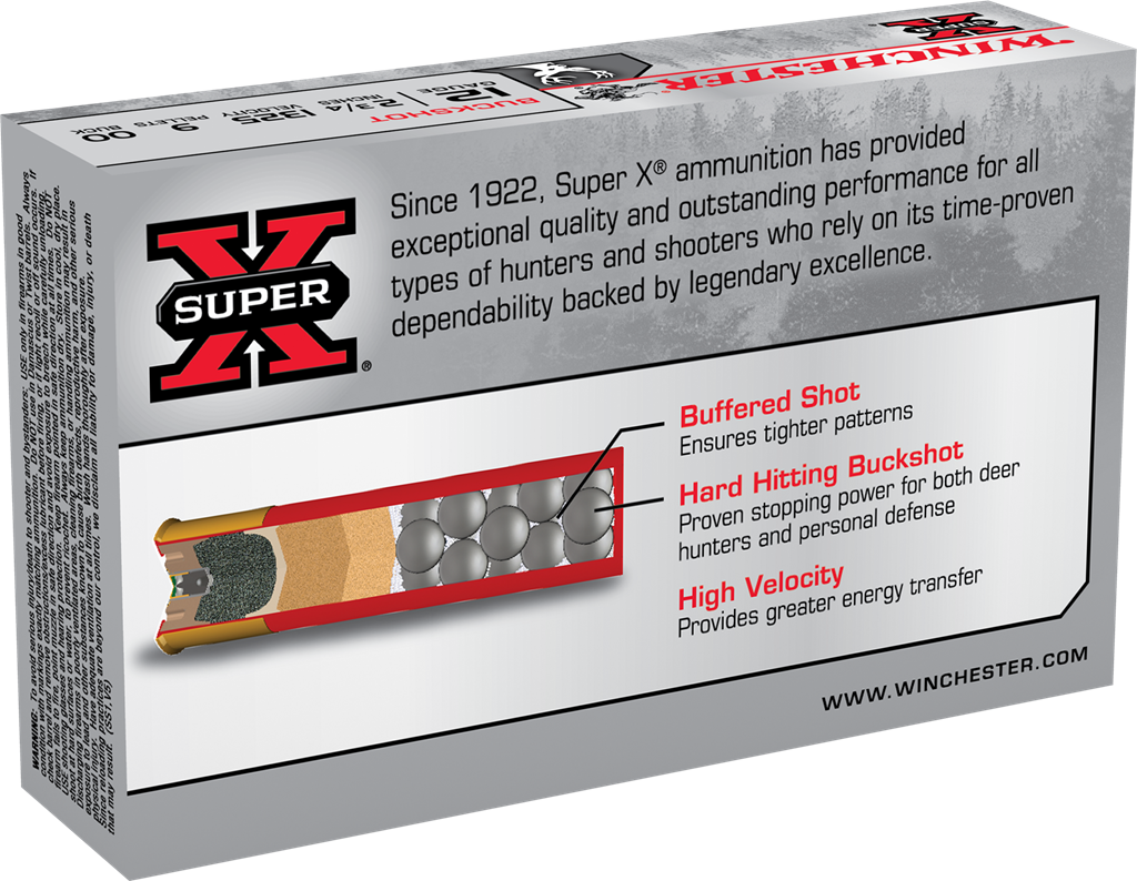 Winchester Super X Buckshot 12 Gauge